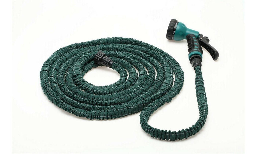 expandable flexible stronger deluxe garden water hose w spray nozzle Expanding Garden Water Hose with Spray Nozzle – Amazingforless