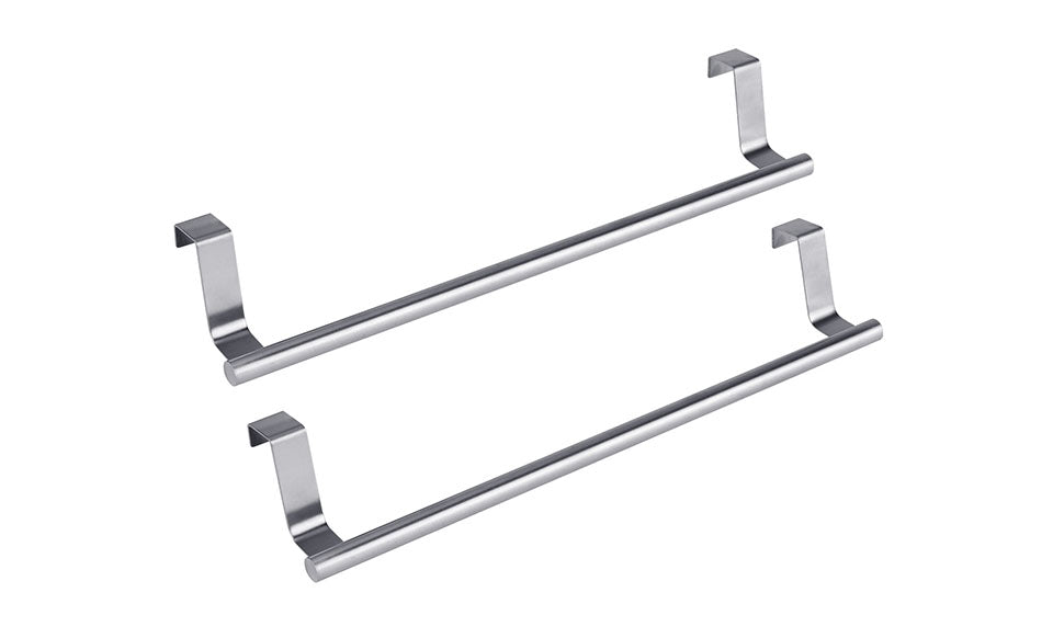Over kitchen sales door towel rail