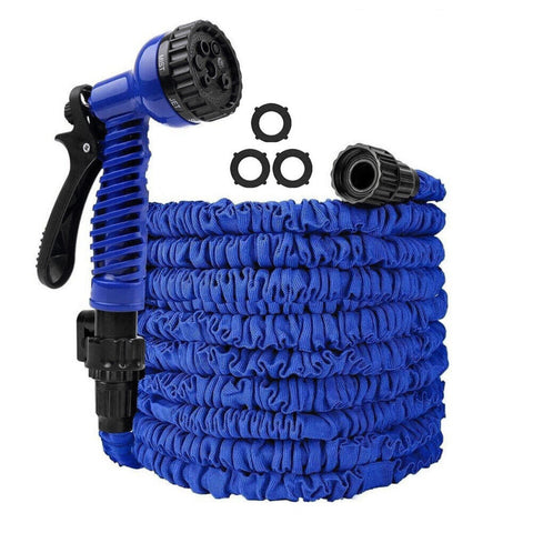 AmazingForLess Expandable 25ft - 150ft Water Garden Hose Expanding Flexible Water Garden Hose with 7 Setting-Spray Nozzle
