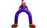 9ft Halloween LED Inflatable Clown Archway