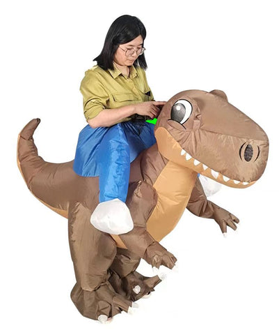 Halloween Inflatable Riding Dinosaur Costume