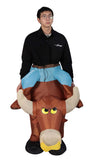 Halloween Inflatable Bull Rider Costume