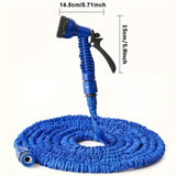 AmazingForLess Expandable 25ft - 150ft Water Garden Hose Expanding Flexible Water Garden Hose with 7 Setting-Spray Nozzle