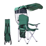 VTOY Folding Chair with Canopy Portable Chair with Shade for Outside Beach Chairs for Adults Chair with Shade Canopy Camping Chairs for Outdoors(Olive Green,Blue, Green, Navy, Red)