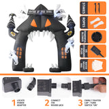 Halloween Inflatable with LED Lights (4 Variations)