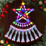350 LED Christmas Outdoor Star String Lights Christmas Tree Decoration