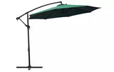 10 FT Hanging Offset Adjustable Patio Umbrella