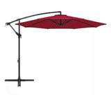 10 FT Hanging Offset Adjustable Patio Umbrella