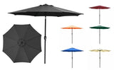 9 FT Patio Umbrella with Tilt and Crank Function