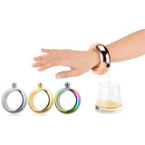 3.5 oz Alcohol Flask Bracelet