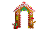 10ft Christmas LED Inflatable Gingerbread Archway