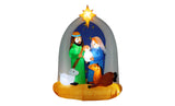 7ft Christmas LED Inflatable Nativity Starry Night