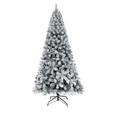 7ft Premium Slim Flocked Artificial Christmas Tree