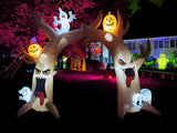 10ft LED Halloween Inflatable Spooky Tree Archway