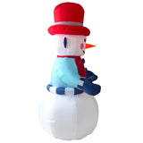 6ft Snow Man Inflatable Christmas Outdoor Home Decor