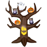8ft Halloween LED Inflatable Spooky Ghost Tree