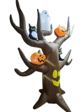 8ft Halloween LED Inflatable Spooky Ghost Tree