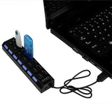 USB 7 Port Plug Hub