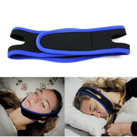 Snore Stop Anti Snoring Chin Strap Sleep Apnea Jaw Belt