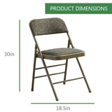 Steel Frame Padded Folding Chair