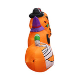 8ft Halloween LED Inflatable Spooky Pumpkin Family