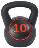 Kettlebell Set with Storage Rack, Exercise Fitness Concrete Weights 5lb, 10lb, 15lb