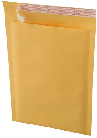 #000 Kraft Bubble Padded 4x8 Shipping Envelopes
