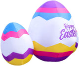 6ft Inflatable Happy Easter Eggs