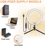 10" LED Desktop Ring Light