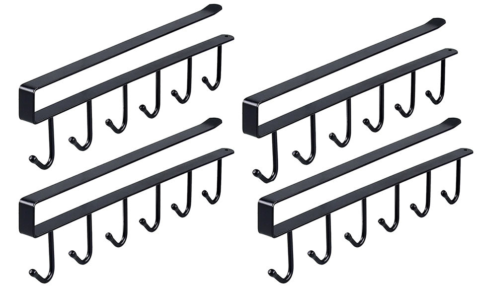 6 Hook Under Shelf Hook Hanger Amazingforless
