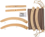 Cat Hammock Bed with Solid Wood Stand