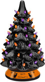 15in Pre-Lit Ceramic Tabletop Halloween Tree