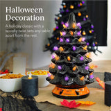 15in Pre-Lit Ceramic Tabletop Halloween Tree