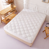 CozyBox Premium Scallop Quilted Mattress Pad Cover w/ 21" Deep Pocket