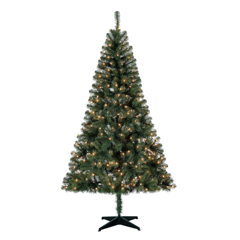 Pre-Lit Artificial Christmas Tree with Stand - 5 FT