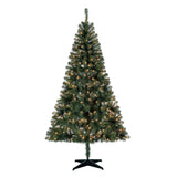 Pre-Lit Artificial Christmas Tree with Stand - 8 FT