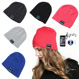 Rechargeable Unisex Bluetooth Wireless Headphone Headset Beanie