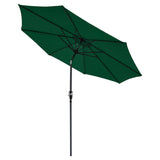 9 FT Patio Umbrella with Tilt and Crank Function