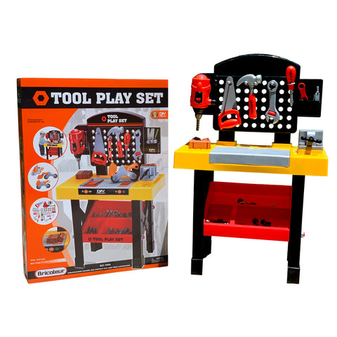 Kids Workbench Tool Workshop 54pc Play Set