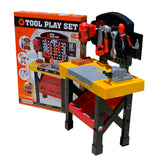 Kids Workbench Tool Workshop 54pc Play Set