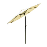 9 FT Patio Umbrella with Tilt and Crank Function