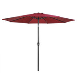 9 FT Patio Umbrella with Tilt and Crank Function