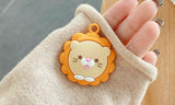 3D Silicone Protective Case Cover & Keychain For Apple Airtag