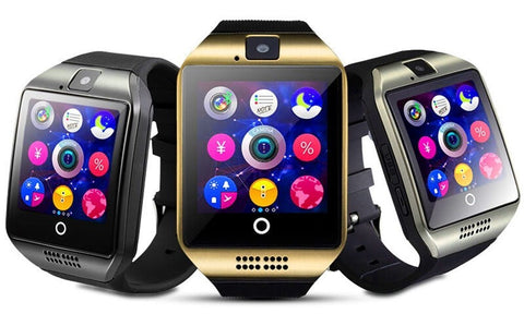 Q18 Bluetooth Smart Wrist Watch with Camera and Sim Card Slot