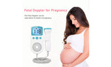 Baby Heart Rate Monitor Home Pregnancy Display Baby Fetal Sound Detector 3.0MHz