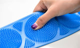Silicone Bath Brush Back Scrubber Exfoliating Scrub Tool