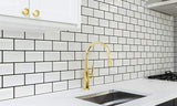 10pk Peel and Stick 3D Self Adhesive Mosaic Tile Backsplash for Kitchen