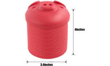 Silicone Pig Bacon Grease Holder Container with Mesh Strainer Dust-Proof Lid