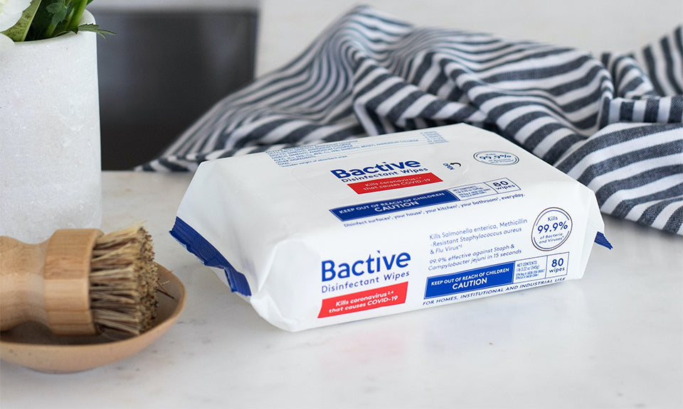 Bactive Disinfecting Wipes 80 Count Amazingforless