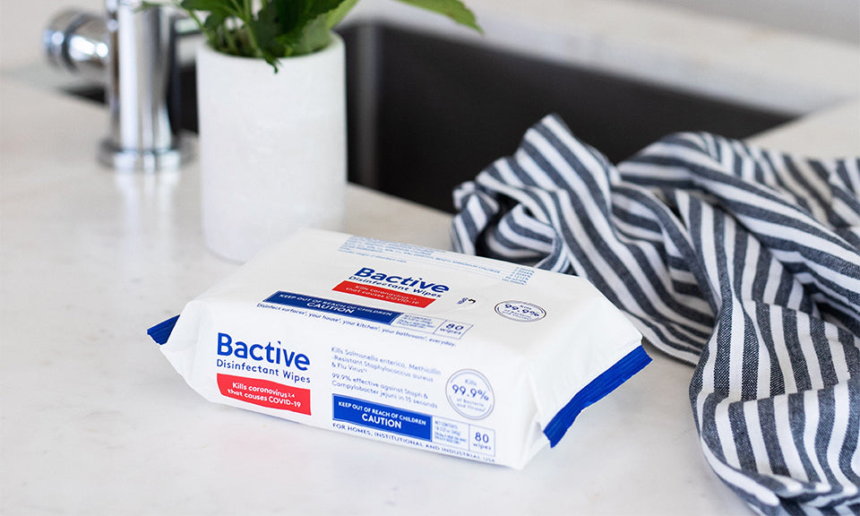 Bactive Disinfecting Wipes 80 Count Amazingforless